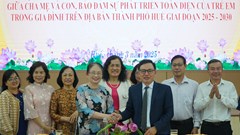 Đẩy mạnh các hoạt động đảm bảo sự phát triển toàn diện của trẻ em trong gia đình