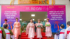 Tuần lễ Áo dài cộng đồng Huế sẽ có nhiều hoạt động văn hóa hấp dẫn