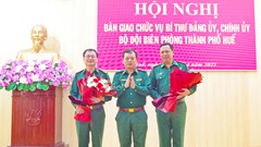 Đại tá Cà Văn Lập giữ chức Chính ủy Bộ đội Biên phòng thành phố Huế