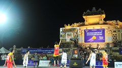 Gần 200 vận động viên tranh tài tại Giải vô địch Bóng rổ 3x3 quốc gia