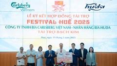 Carlsberg Việt Nam tài trợ 9,5 tỉ đồng cho Festival Huế 2025