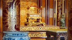 Xây dựng kế hoạch phục chế Ngai vua triều Nguyễn trước ngày 20.6