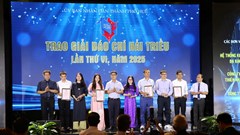 39 tác phẩm đạt Giải Báo chí Hải Triều lần thứ VI - năm 2025