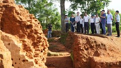 Thống nhất tiếp tục khảo cổ di tích Chăm nghìn năm tuổi ở Huế