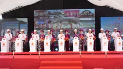 Huế: Khởi công 4 khu hạ tầng kỹ thuật phục vụ dự án Đường sắt tốc độ cao