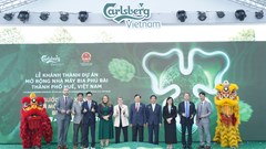 Carlsberg khánh thành nhà máy bia Phú Bài mở rộng, nâng công suất thêm 50%