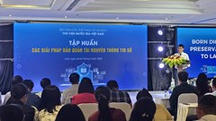 Tập huấn bảo quản tài nguyên thông tin số cho cán bộ thư viện