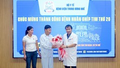 Người đàn ông suy tim giai đoạn cuối ở Huế được cứu sống nhờ ca ghép tim xuyên Việt