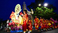 Quảng diễn Lân - Sư - Rồng phục vụ cộng đồng dịp Tết Trung thu