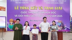 Huế tổng kết Cuộc thi Đại sứ Văn hóa đọc năm 2025