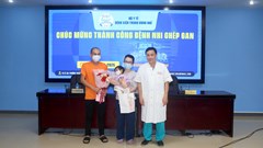 Ghép gan thành công cứu sống cháu bé 2 tuổi bị teo đường mật bẩm sinh