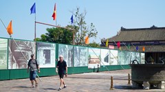 Điện Cần Chánh đang được tu bổ, phục hồi như thế nào?