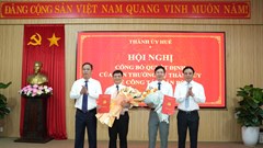 Nguyên Phó Chủ tịch Thường trực UBND TP. Huế làm Bí thư Đảng ủy phường