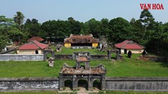 Hiện trạng xuống cấp tại di tích Điện Voi Ré - nơi thờ voi chiến triều Nguyễn