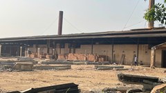 Tháo dỡ nhà máy gạch gây ô nhiễm môi trường kéo dài