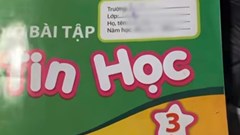 Sách Tin học lớp 3 có chứa web “đen”, đơn vị phát hành ra thông báo khẩn