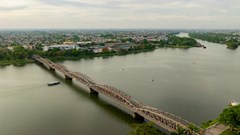 Sửa chữa cầu Trường Tiền, cấm phương tiện lưu thông qua cầu vào ban đêm