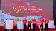 Hơn 2.000 thanh niên tham gia Hành trình “Tôi yêu Tổ quốc tôi” tại Huế
