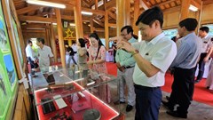 Trưng bày nhiều tư liệu quý về “Hòa Mỹ - Nơi in dấu sử vàng”