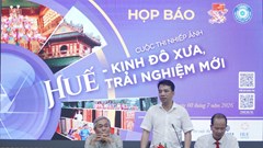 Phát động Cuộc thi nhiếp ảnh “Huế - Kinh đô xưa, trải nghiệm mới”