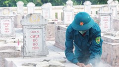 TP. Huế đã thực hiện lấy mẫu ADN ở 25/42 nghĩa trang 