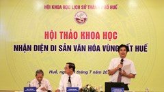 Nhận diện văn hóa di sản tại vùng đất Huế để phát triển bền vững