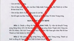Cảnh báo văn bản giả về công tác nhân sự tại Huế