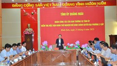 Kiểm tra vận hành thử nghiệm mô hình chính quyền địa phương 2 cấp