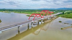 Khánh thành cầu Phước Lộc bắc qua sông Trà Khúc