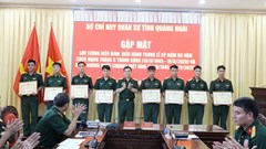 Gặp mặt, biểu dương lực lượng làm nhiệm vụ tại A80