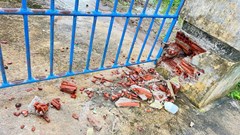 95 học sinh may mắn thoát nạn khi sét đánh trúng cổng trường học