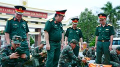 Sẵn sàng huy động lực lượng, phương tiện ứng phó các tình huống khẩn cấp về thiên tai