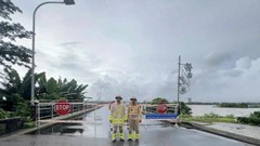 Quảng Ngãi tạm cấm phương tiện lưu thông qua cầu Trà Khúc 1