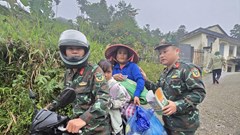 Quảng Ngãi tiếp tục có mưa to, thêm nhiều điểm sạt lở, nứt đất