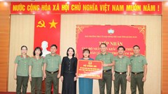 Bộ Công an hỗ trợ 5 tỉ đồng giúp Quảng Ngãi khắc phục thiệt hại do mưa bão