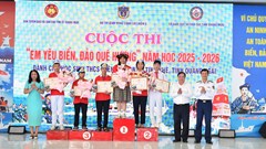 Sôi nổi Cuộc thi “Em yêu biển, đảo quê hương” 