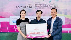 Giải Pickleball Quảng Ngãi mở rộng hình thành Quỹ “Ươm mầm xanh Măng Đen” 