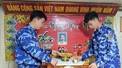 Khi mùa Xuân ở lại với những người lính biển