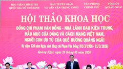 Thủ tướng Phạm Văn Đồng – Cốt cách lớn của một nhà lãnh đạo, chiều sâu của một nhà văn hóa