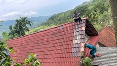 Quảng Ngãi khẩn trương khắc phục hậu quả lốc xoáy, sớm ổn định đời sống nhân dân