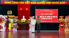 Quảng Ngãi có tân Phó Giám đốc Công an tỉnh