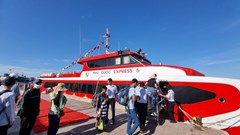 Tàu cao tốc Phú Quốc Express hoạt động trở lại tuyến Sa Kỳ - Lý Sơn