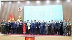 Ông Nguyễn Hoàng Giang tái đắc cử Chủ tịch UBND tỉnh Quảng Ngãi