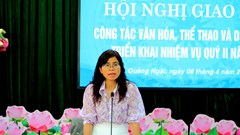 Quảng Ngãi đẩy mạnh bảo tồn di sản, xây dựng môi trường văn hóa và phát triển du lịch