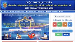 Quảng Ngãi đẩy mạnh truyền thông BHXH và BHYT trực tuyến