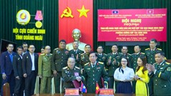 Hội Cựu chiến binh Quảng Ngãi và Champasak tăng cường hợp tác giai đoạn mới