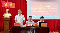 Đối thoại cùng hộ kinh doanh, hướng đến phát triển du lịch biển Châu Tân bền vững