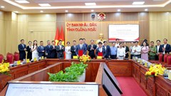 Quảng Ngãi kí kết hợp tác xúc tiến đầu tư với tập đoàn Trung Quốc