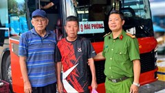 Công an xã Tịnh Khê kịp thời hỗ trợ người đàn ông đi lạc đoàn tụ với gia đình