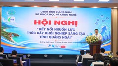 Quảng Ngãi kết nối nguồn lực thúc đẩy khởi nghiệp sáng tạo